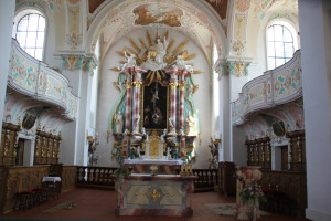 Altarraum-Kißlegg-Kirche