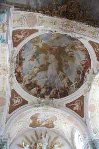 Deckenbild Kißlegg Kirche