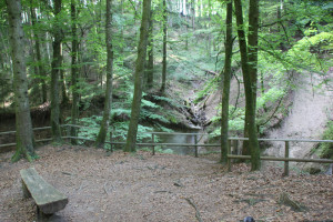 Erholungsbänke-Wasserfall-Schmalegger-Rinkenburger-Tobel