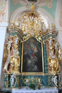 Kißlegg-Kirche-Seitenaltar