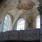 Rechte Galerie Kißlegg Kirche