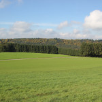 Blick auf Wettenberg Oberschwaben