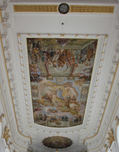 Deckengemälde Altarraum Bad Wurzach