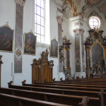 Gemälde und Wandverzierungen Barocke Kirche