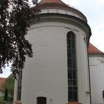Runde Apsis Kirche Bad Wurzach