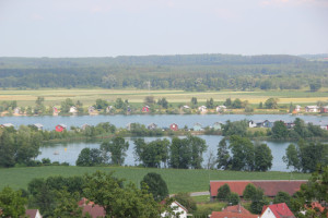 Sicht auf Donau vom Schlossberg