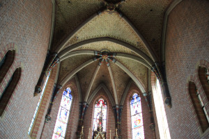 Kreuzgewölbe Apsis Kirche Aßmannshardt