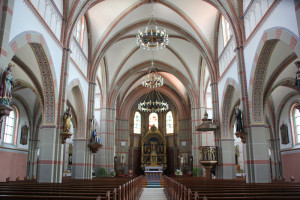 Innenraum Kirche Hundersingen