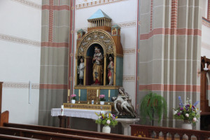 Seitenaltar Kirche Hundersingen