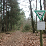 Schreckensee Naturschutzgebiet Schild