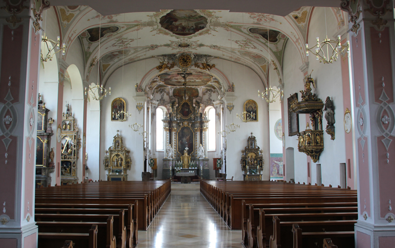 St. Blasius Kirche Ehingen | Oberschwäbische Barockstraße