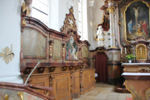 Chorgestuehl Kirche Unlingen