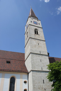 Gotischer Kirchtrum Ehingen
