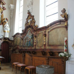 Kirche Unlingen barocker Chor