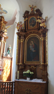 Seitenaltar Maria Heimsuchung Unlingen