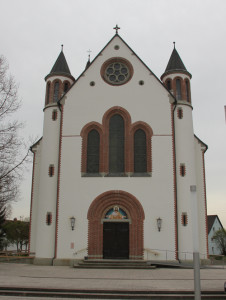 Kirchenfront Mochenwangen