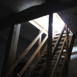 Holztreppe Aufgang Hohenbodman