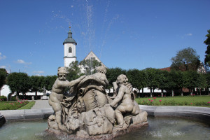31 Brunnen Schlossgarten Zeil
