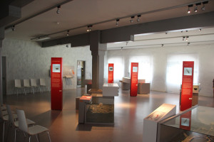 Ausstellungsraum Alamannenmuseum Weingarten