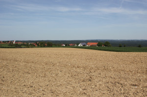 Landschaft Oberschwaben Sonnenweg