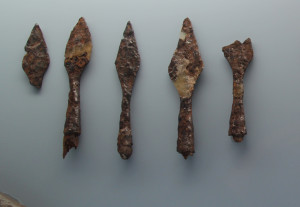 Waffenspitzen Alamannenmuseum Weingarten