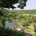 Blick auf Donau von Obermarchtal