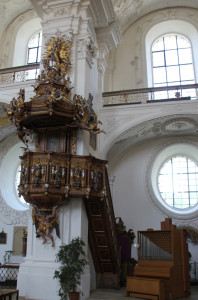 Kanzel Muenster Obermarchtal
