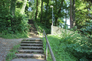 Treppe zur Wilhelmshoehe Leutkirch