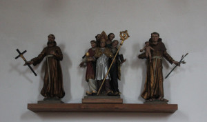 Heilige Figuren Kirche Unterwaldhausen