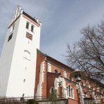 Kirche Oggelshausen von unten