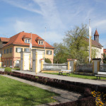 Blick auf Vorhof Neues Schloss Tettnang