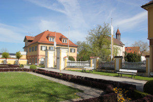 Blick auf Vorhof Neues Schloss Tettnang
