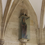 Figur am Eingang Kirche Bad Saulgau