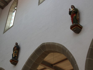 Figuren in Kirche Bad Saulgau