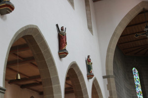 Spitzboegen Neogotik Kirche Bad Saulgau