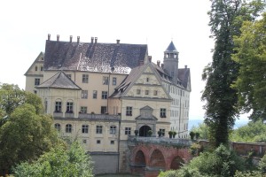 Bruecke zum Schloss Heiligenberg
