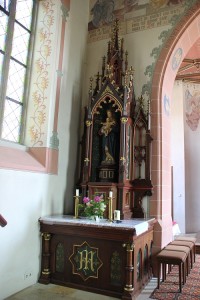 Seitenaltar links St Blasius Deggenhausen