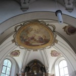 Apsis Deckenbild Kirche Aulendorf