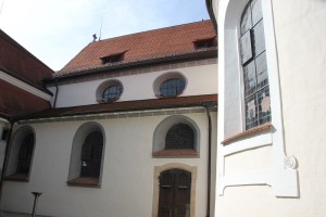 Runde Kirchenfenster Aulendorf