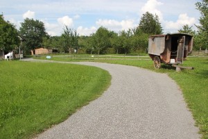 Rundgang Weg Bauernhausmuseum Kuernbach