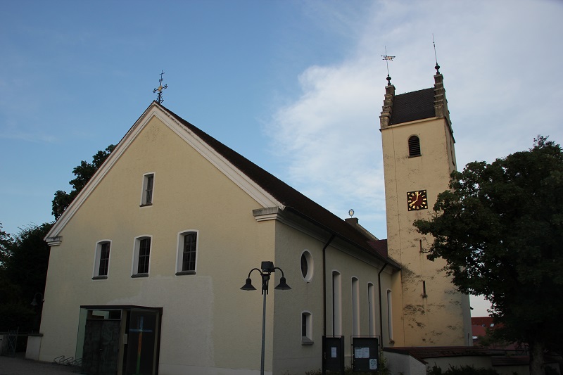 St Laurentiuas Kirche Blitzenreute