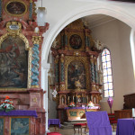 Barocke Altaere Kirche Frickingen
