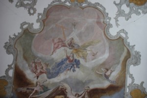 Deckengemaelde Ägidius von St. Gilles oben