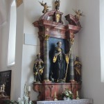 Egidius St Gilles Seitenaltar St Magnus Waldburg