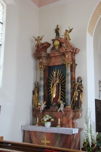 Maria Seitenaltar St Magnus Waldburg