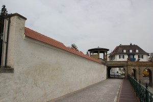 Mauer des Schloss Friedrichshafen