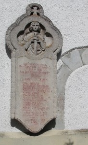 Kriegsdenkmal Boms Kirche