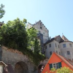 Meersburg Altes Schloss von unten