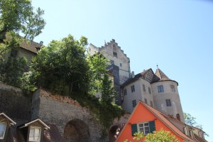 Meersburg Altes Schloss von unten