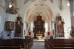 Altaere Kirche Unterschwarzach